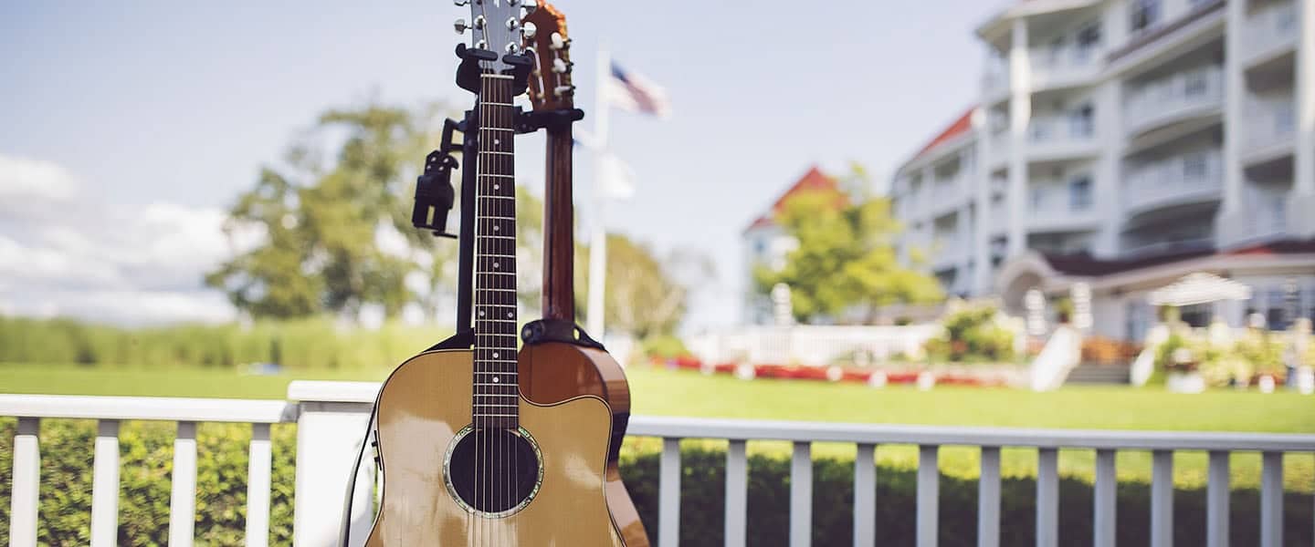 Guitar at Cabana Bar, Inn at Bay Harbor